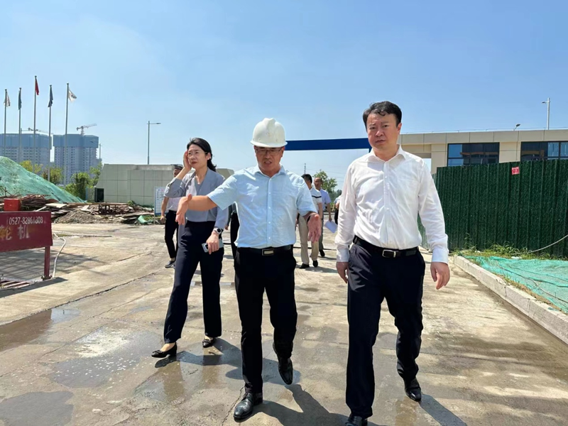 歡迎副市長李朝陽蒞臨集團指導工作