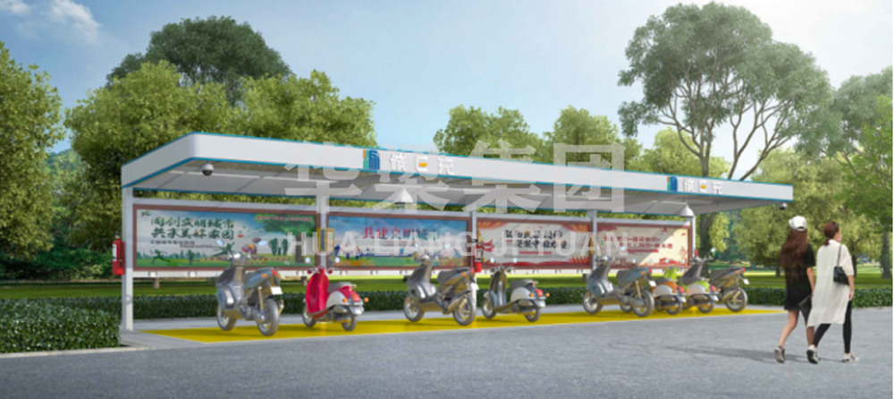 [24.4.14]江蘇省某市定制款停車棚項(xiàng)目發(fā)貨