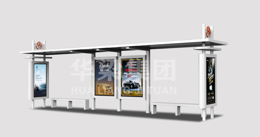 [24.11.8]江蘇省某市定制款公交候車亭項目裝車發(fā)貨