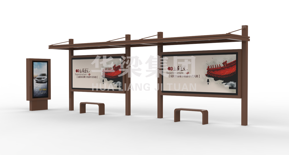 [25.9.23]安徽省某市定制款公交候車亭項目裝車發(fā)貨