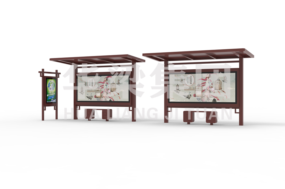 [24.1.5]山東省某市定制款公交候車亭項目第一車發(fā)貨(圖1)